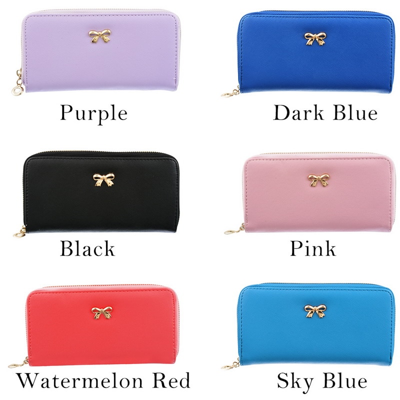 Women Long Wallet Leather Women's Purse and Wallet Lady Party Clutch Female Card Holder Carteras Bolsos De Mujer