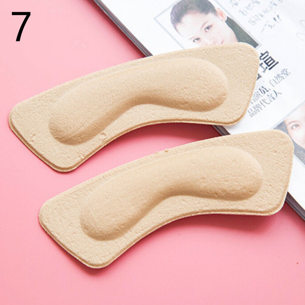 2 stk sko indersål anti-slip pude puder fødder pleje værktøj beskytter til hæle gnide hæl sko indersål indlæg unisex: 7