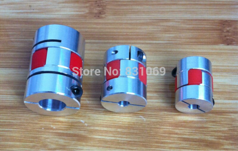 Uxcell D25 L30 6mm To 9.5mm Flexible Plum Shaft Coupling Connector Spider Coupler - View #4