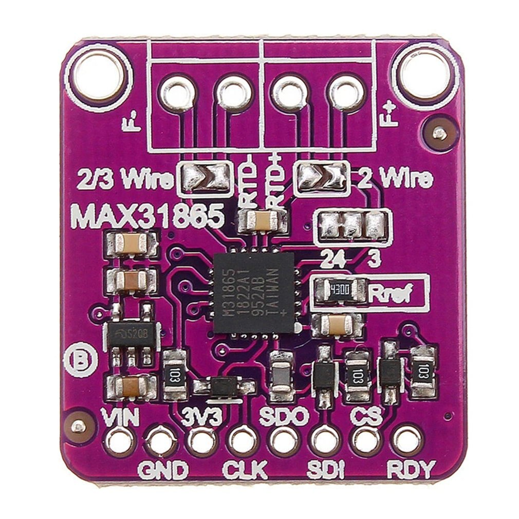 MAX31865 Platinum Resistance Temperature Detector Module RTD Sensor PT100 And PT1000 Temperature Sensor