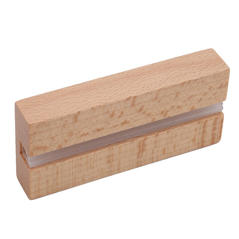 Wooden Menu Card Stand Acrylic Poster Photo Picture Frame Acrylic Price Tag Display Rack Table Label Holder