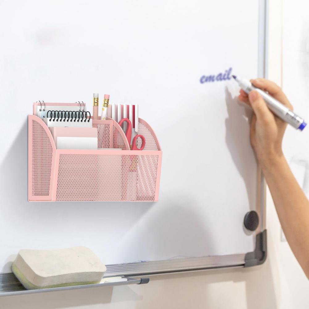 Magnetischer Metallstift Halfter 3 Fächer Kühlschrank Whiteboard Schul bürobedarf Schreibwaren Lagerung Organizer Gestell für Whiteboard