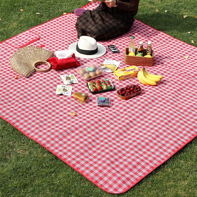 Picknick Mat Lente Tour Vochtbestendige Mat Picknick Doek Wasbare Outdoor Draagbare Waterdichte Gras Picknick Cover