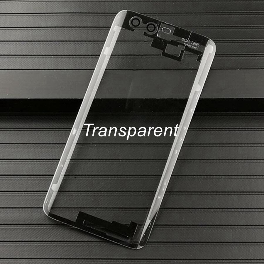 Muokattu ilman logoa huawei honor 9 :lle takalasikansi akun luukun kansi takakotelon paneelin vaihto+tarra