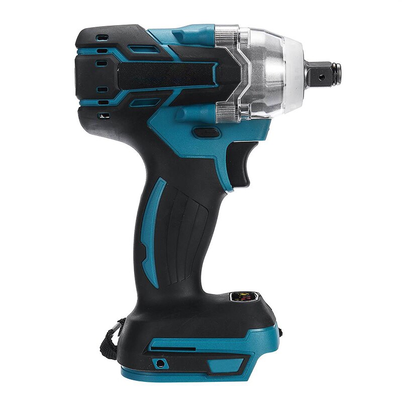 18V Impact Wrench Brushless Cordless Electric 1/2 Socket Wrench Power Tool 520N.m Torque Rechargeable For Makita Battery
