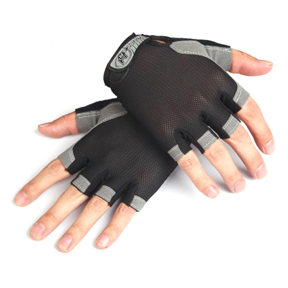 1 paar Half Vinger Handschoenen Fietsen Handschoenen Anti Slip Mountainbike Handschoen Outdoor Sport Fietsen Levert: L 1