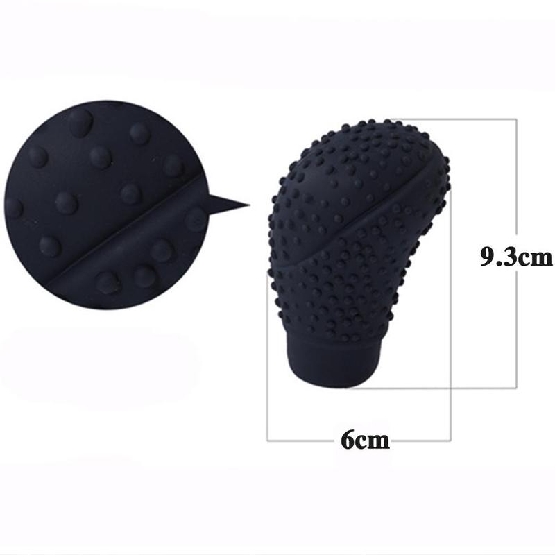 Universal Handrem Cover Anti-Slip Siliconen Gear Manual Dust Hendel Transmissie Knop Lever Hendel Automatische Auto S Z7E2