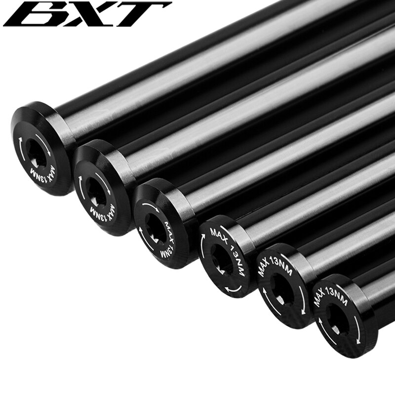 Spiedini per asse passante in lega per forcella bici da strada φ12/15mm montagna bicicletta spiedino a sgancio rapido mozzo ruota perno passante leva parti di biciclette