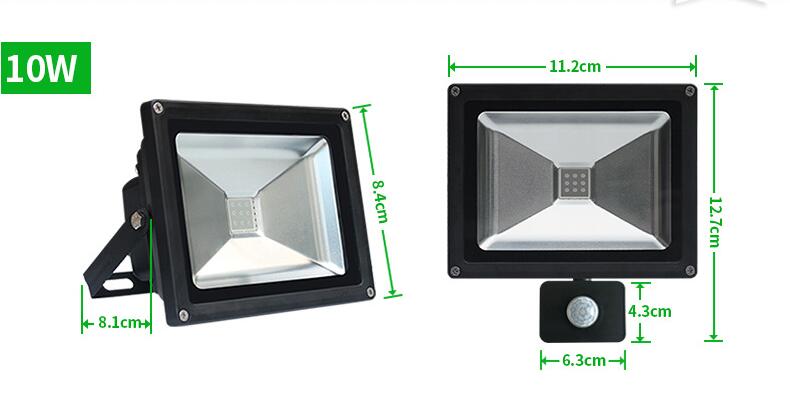 [Seven Neon]IP66 10W 395NM Infrared IR sensor Ultraviolet Explosion-proof party light Glue Curing Germicidal light Led UV Lamp