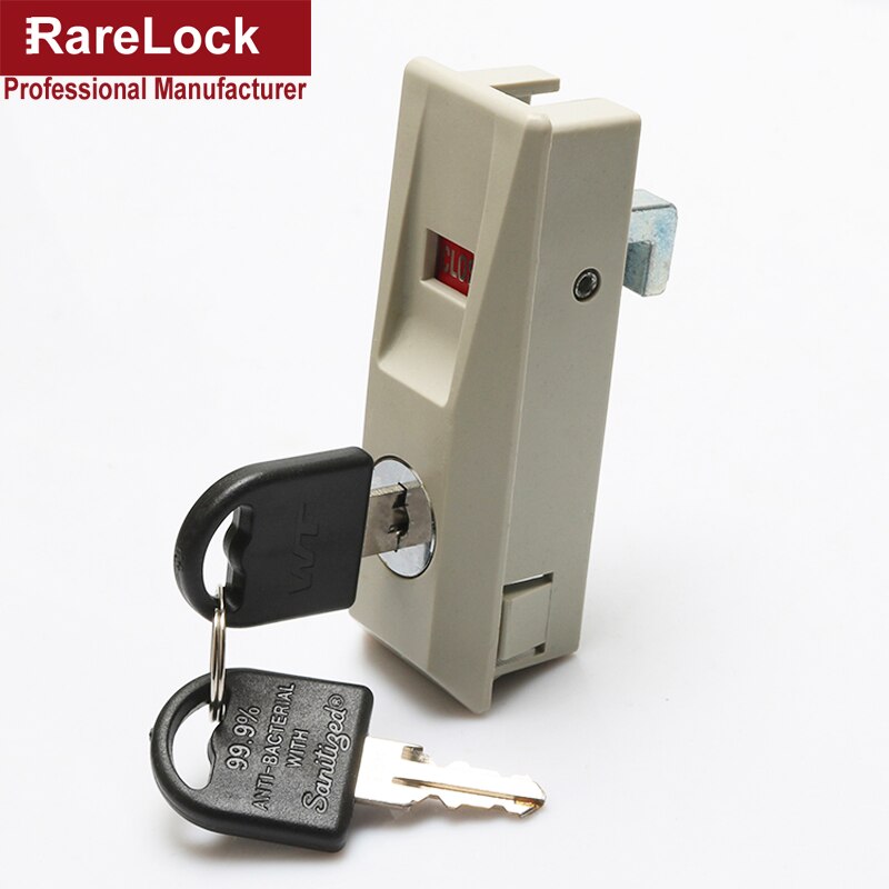 Steel Sliding Door Hook Lock Is Suitable for Sliding Door Office Filing Cabinet and Iron Filing Cabinet Rarelock MA021 C