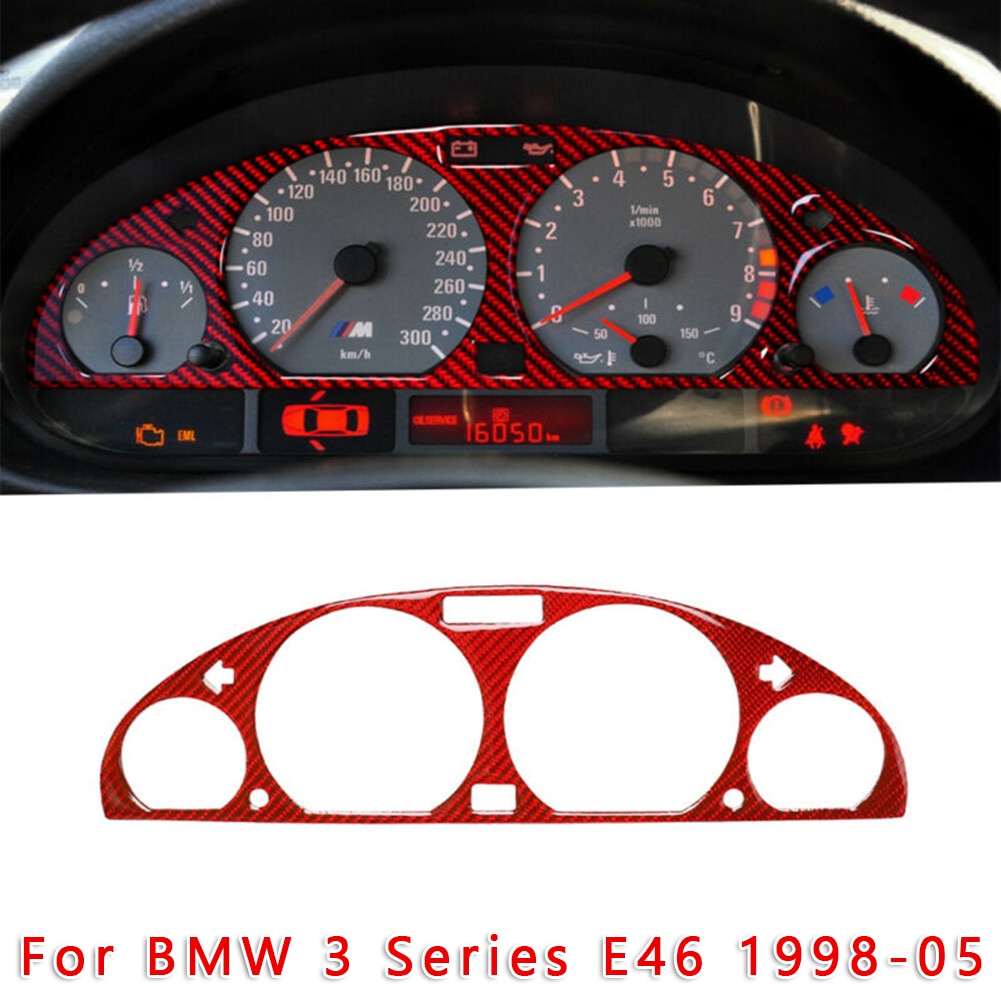 Panel Dashboard Panel Decoration Sticker Frame Replacement Carbon Fiber
