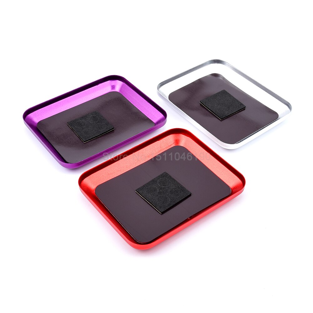 Aluminium Magnetische Moer Schroef Lade Voor Rc Telefoon Auto Reparatie Gereedschap Levert X4YD