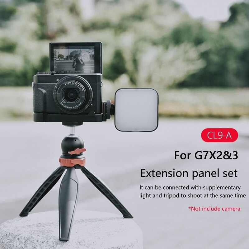 for Canon G7X Mark II G7X Mark III Expansion Board+Fill Light+Tripod+Gimbal Kit for Canon G7X Mark 2/G7X Mark 3: Default Title