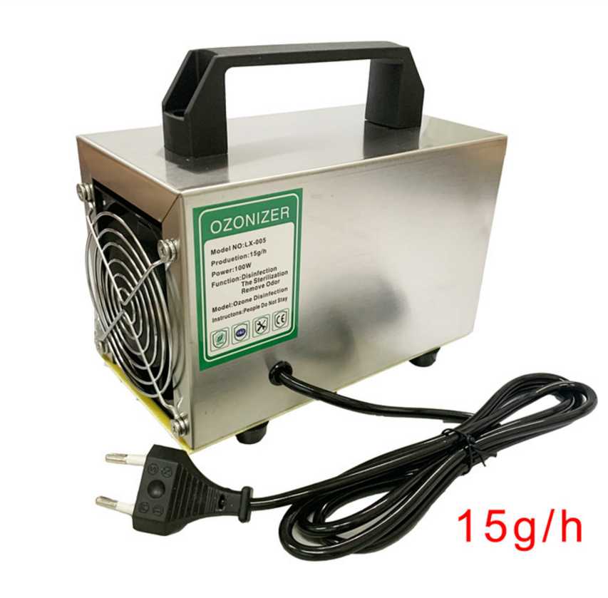 28g 24g/ h ozongenerator ozon luft vatten ozoniserare ozonator maskin  o3 luftrenare renare luktfri luktborttagningsmedel sanitizer timer: 15g utan timer