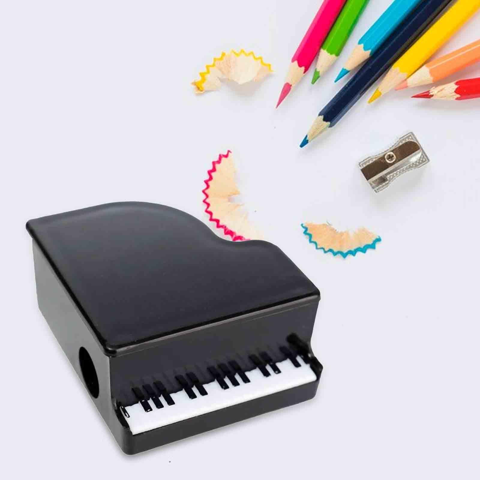Klavier geformte Bleistift spitzer tragbare kreative für Skizze Bleistifte Briefpapier für zu Hause Klassen zimmer Ingenieure Künstler freundlicher