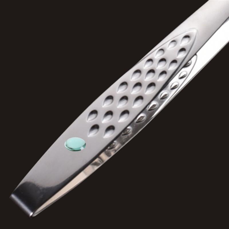 Rvs Eten Tang Lange Handvat Anti-Brandwonden Barbecue Tang Keukengerei Tang Brood Clip Gebak Klem Barbecue Keuken