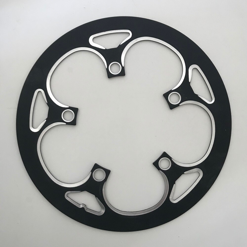 Folding bike Chain Cover 110 BCD Aluminum Alloy 34T 36T 38T 39T 42T 44T 46T 48T 50T 52T 53T Protect Support Chain Wheel Guard: 110 BCD 48T