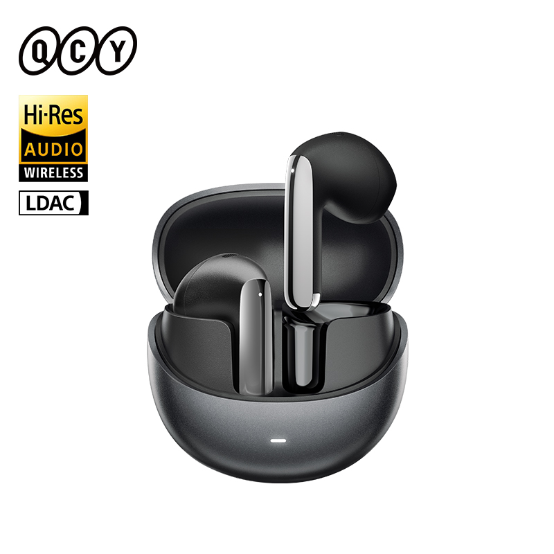 QCY HT10 AilyBuds Pro+ Hybrid ANC Kabellose Kopfhörer Hi-Res Audio mit LDAC 6 Mikrofone AI HD Call Headset Dual Connection Ohrhörer
