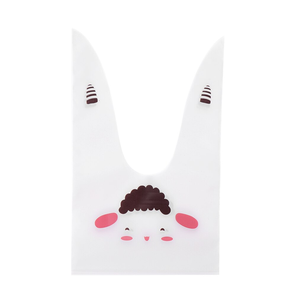 Sachets de biscuits de pâques 10 pièces | Jolis lapins, oreilles de lapin, oreilles de lapin, bonbons Biscuit, emballage , fournitures de fête, décoration mignonne pour stockage de snacks