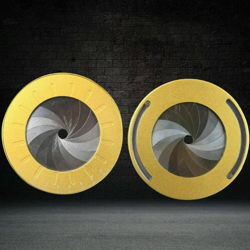 Règle de dessin en acier inoxydable | Outil de mesure circulaire rond réglable avec marques de mesure de taille, cuisson de fête