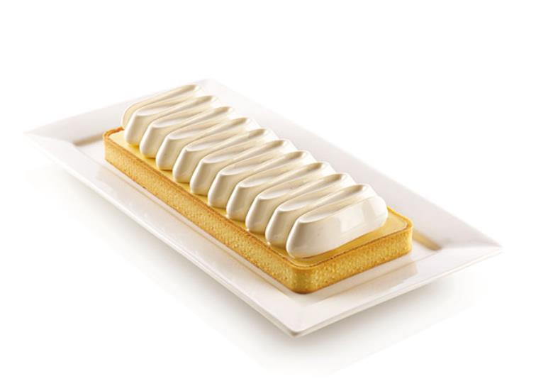 SHENHONG 9 Löcher Welle Form Torte Dekoration Dessert Silikon Gebäck Kuchen Form Zum Backen Tartlet Mould Mousse Schokolade Pan