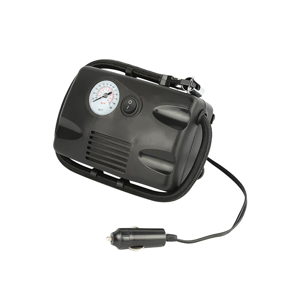 DC 12V Portable Air Compressor 260PSI Tire Inflator Pump for Car Bicycle Motorcycle Accessories