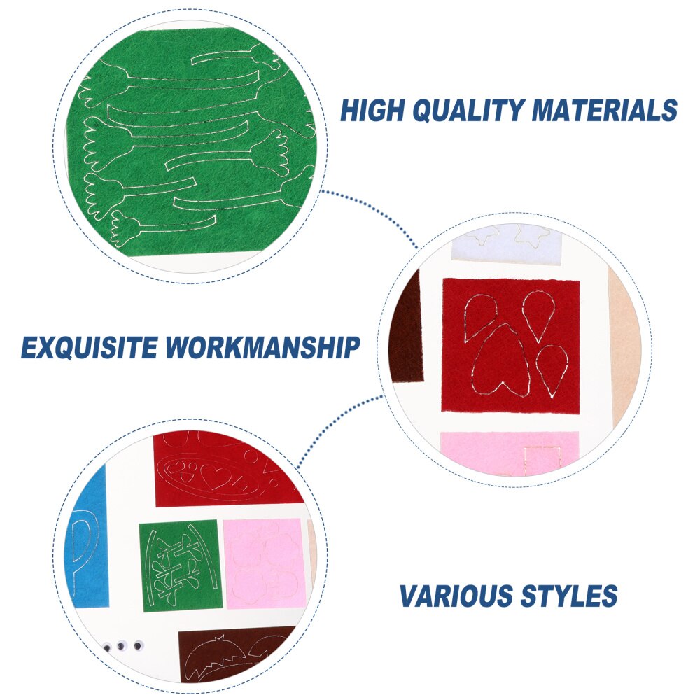 5 Sets Practical Cards Kit Cards Making Kits for Kids Children