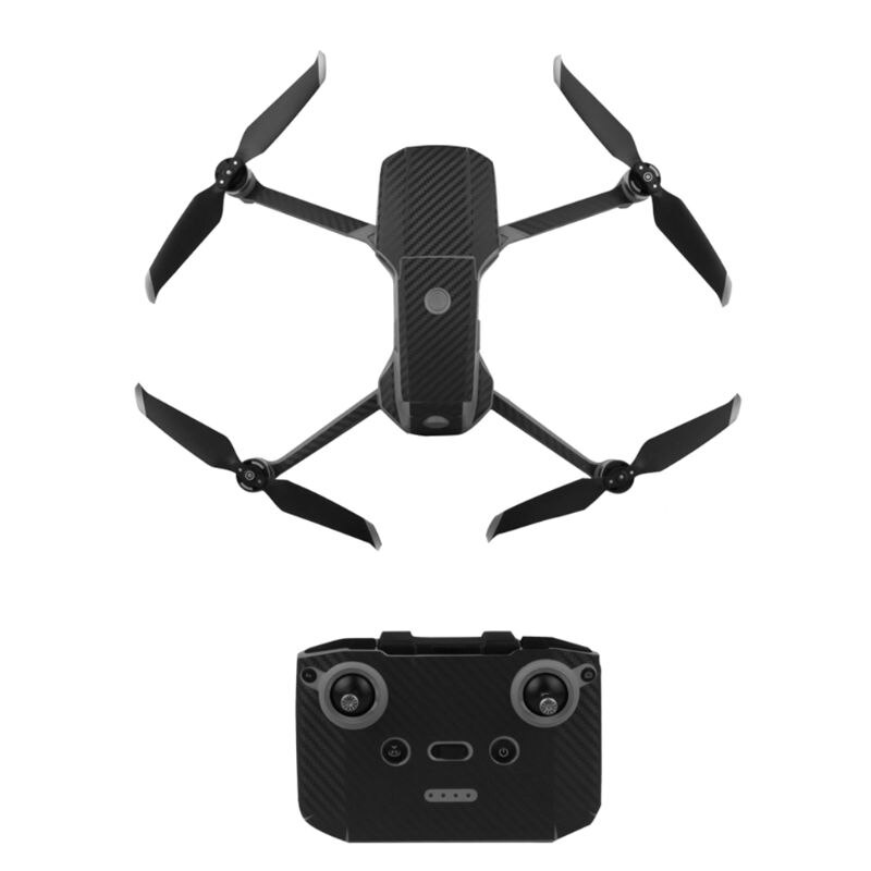 1 ensemble imperméable à l'eau PVC autocollants coloré Art décalque peau Film protecteur pour DJI Mavic Air 2 Drone corps bras télécommande: 2