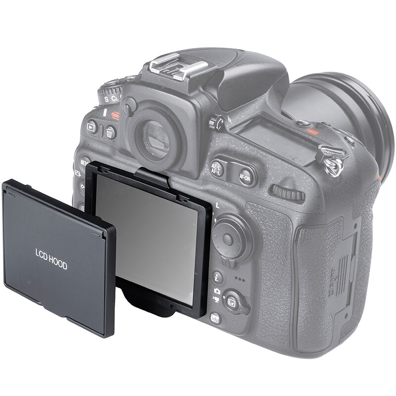 Pare-soleil/protection d'écran lcd pliable pour appareil photo nikon  d800/d810/d800e/d810a