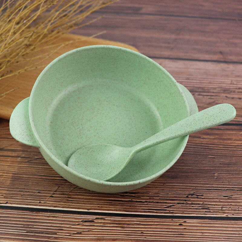 AAG, juego de vajilla de bambú para bebés, platos minimalistas para niños, juego de cuencos para alimentación de bebé, vajilla: MAAG686-A4