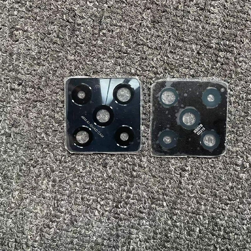 Nova câmera traseira lente para infinix zero 8 x687 zero 8i x687b vidro capa com adesivo de cola peças reposição