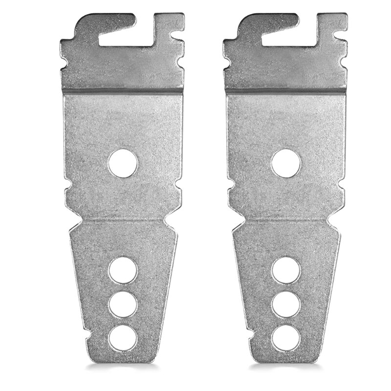 2-Pack Undercounter Dishwasher Bracket Replacement 8269145 / WP8269145 - Replacement Dishwasher Upper Mounting Bracket