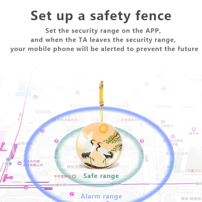 Locator Gps + Wifi + Lbs Anti-Lost Device Button Key Elderly Child Anti-Lost Device Car Anti-Theft Tracker
