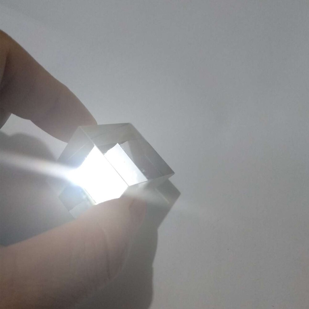45 ° Prisma de ángulo recto: prisma óptico de vidrio K9 de alta precisión para medición, experimentos científicos de reflexión
