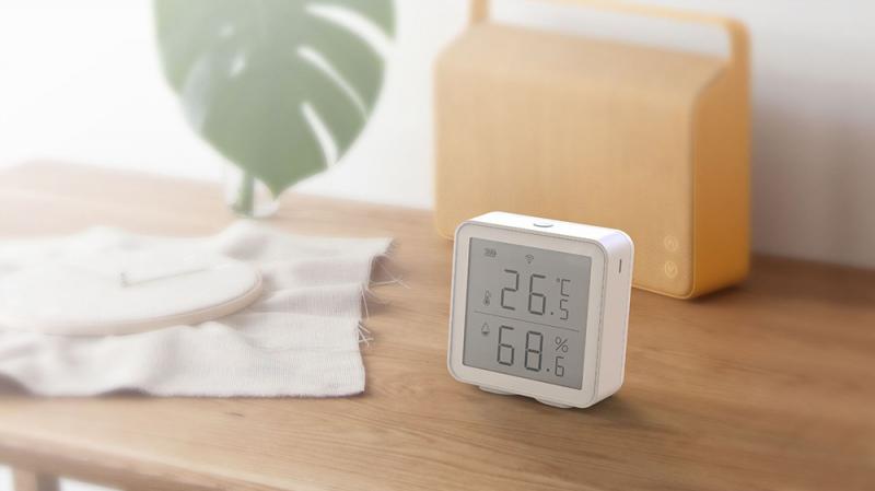 Tuya WIFI Temperature And Humidity Sensor With LCD Screen Indoor Temperature And Humidity Abnormal Sensor Smart Home