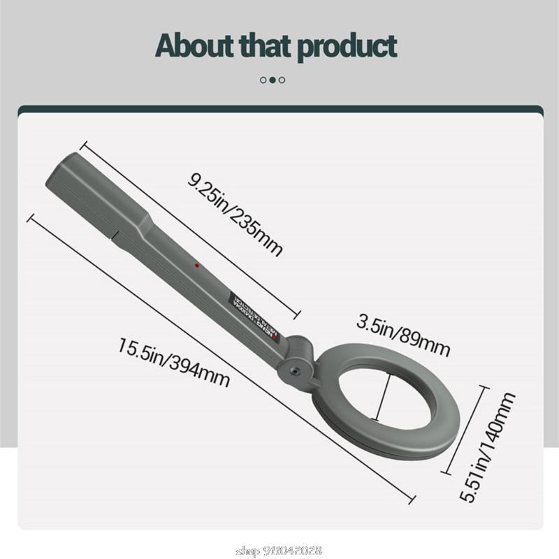 Handheld Metal Detector Applicable to High-speed Railway Airport for Subway Hospital Sports Conference High Sensitive