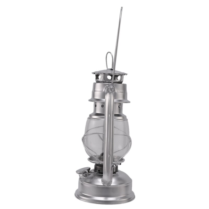 Lber retro klassisk parafin lampe parafin lanterner veke bærbare lys utsmykning, hjemmemøbler gammel oljelampe, utendørs retro li