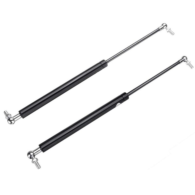 2 stk gassfjær bil utvendige deler håndtak stiver 8mm aksel 430mm 150n gassfjær fjær for campingvogner tilhengere baldakin verktøykasse