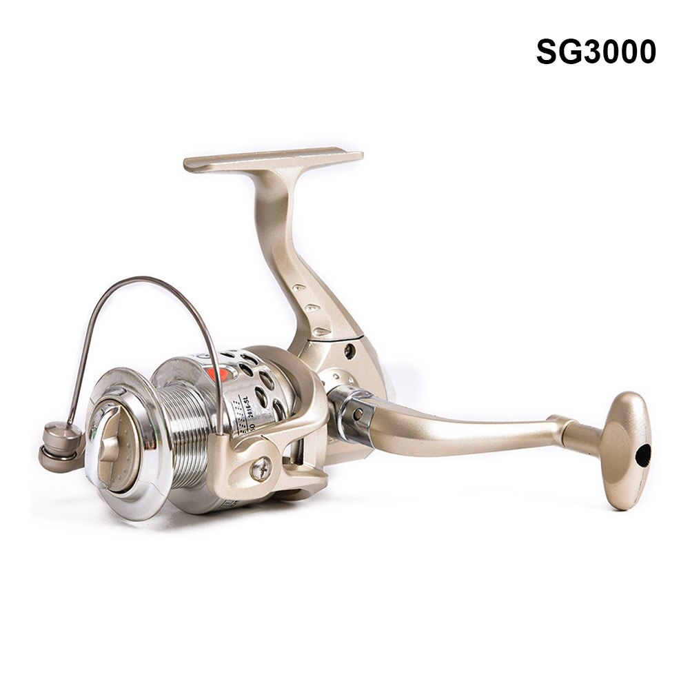 spinning Wędkarstwo rolka SG2000-5000 seria 5.1: 1 stosunek koła 6 łożysko kulkowe morze kołowrotek wędkarski sek88: SG3000