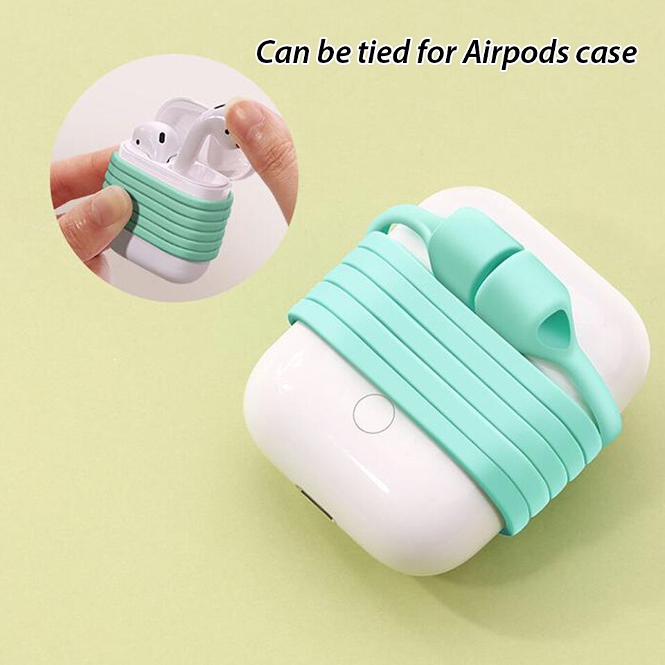 Para a apple airpods pro anti-lost fone de ouvido cinta magnético earhook silicone string para airpods pro 2 ímã anti acessórios perdidos