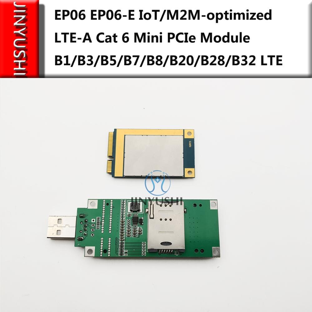 Ep06 ep06- e iot /m2m- optimoitu 4g lte-a cat 6 mini pcie moduuli  b1/b3/b5/b7/b8/b20/b28/b32 lte tuki openwrt/ mikrotik
