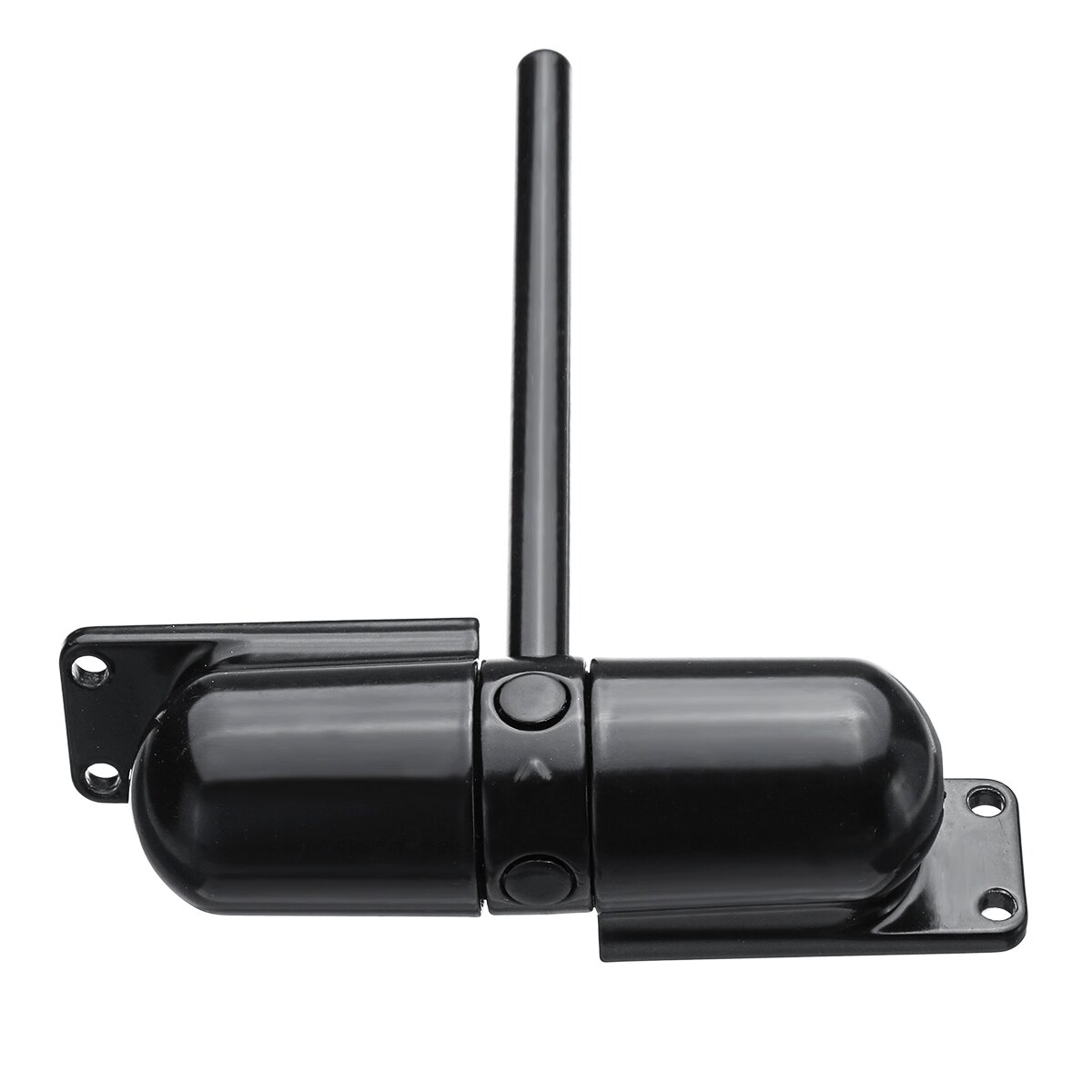 Black Door Closer Gate Surface Mounted Outdoor Spring Elastic Loaded Adjustable Door Closer