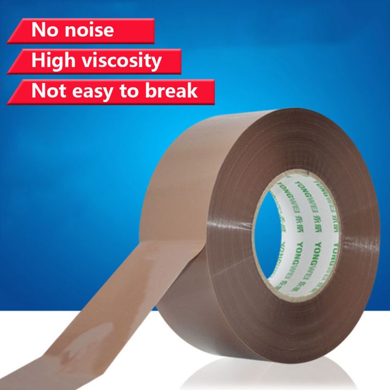 Strong Waterproof Parcel Wide Tape Low Noise Packaging Box Adhesive Sealing Packing Cellotape
