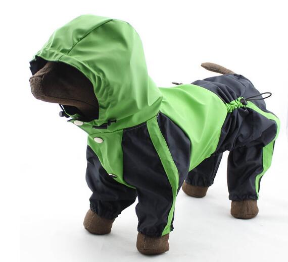 Store hunde regnfrakke stor hund regnjakker tøj kæledyr hund jumpsuits kæledyr træningsdragter overtøj 1 stk.
