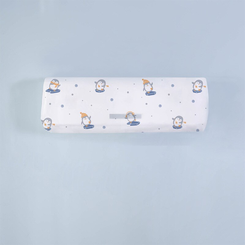 Fundas para aire acondicionado a prueba de polvo funda de aire acondicionado para funda protectora de cobertura completa bolsa de almacenamiento casa cubierta de limpieza: Penguin Print Cover / S 86X31X20cm