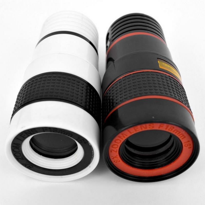 8X 12X Telephoto Mobile Phone Lens Zoom Telephoto Mobile Phone External Lens With Universal Clip For Smartphone