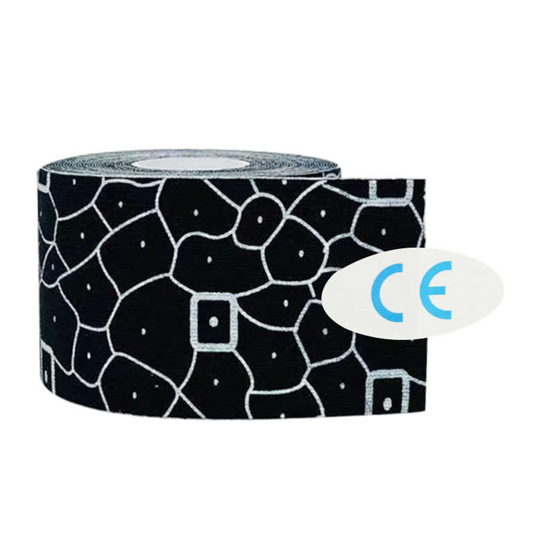 Bande de kinésiologie athlétique en coton élastique coloré, bande de protection des muscles du genou et des épaules, pour la récupération et le soulagement de la douleur