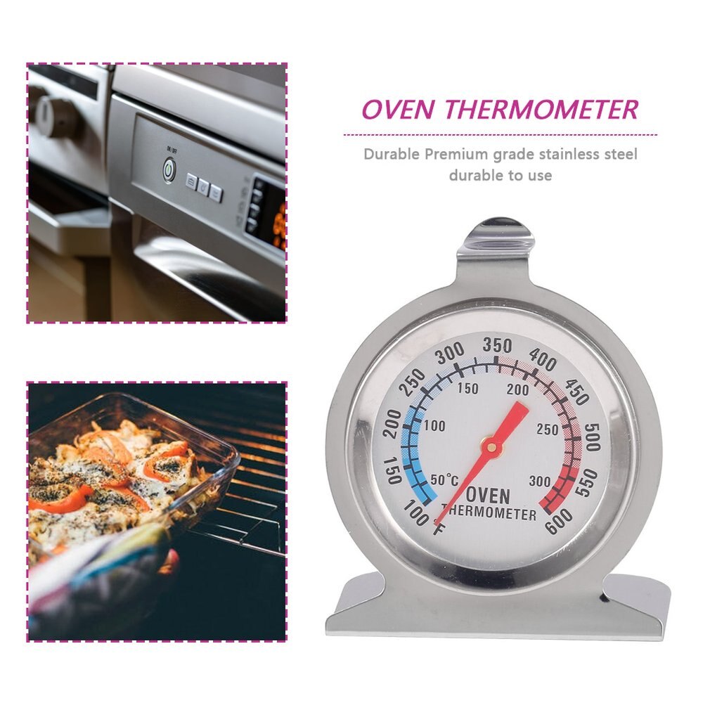 Food Meat Temperature Stand Up Dial Oven Thermometer Gauge Gage Worldwide