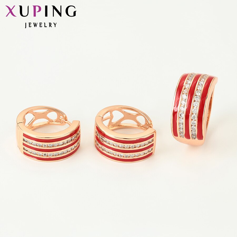 Xuping – ensemble de bijoux de pour femmes, Style, à la , de fiançailles, 65029