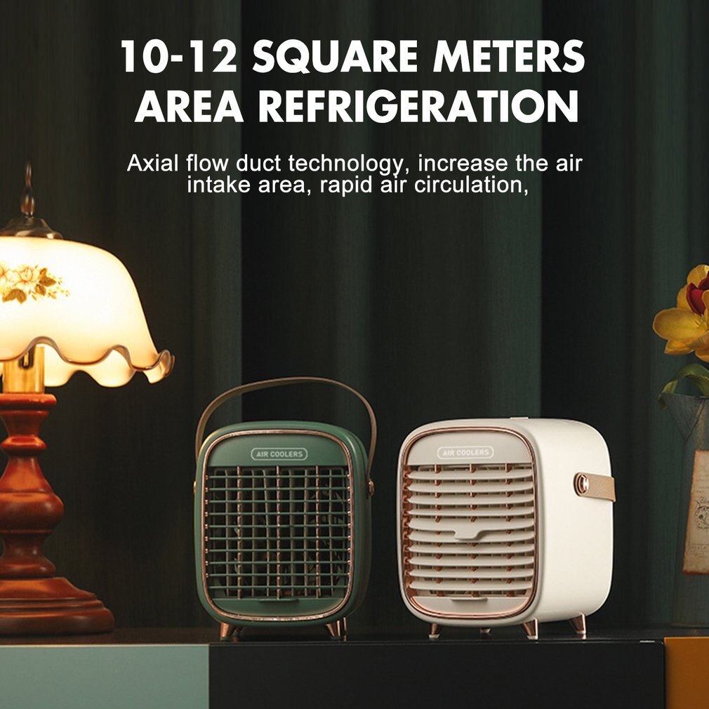 Mini climatiseur Portable refroidisseur d'air 7 couleurs LED USB personnel espace refroidisseur ventilateur ventilateur de refroidissement